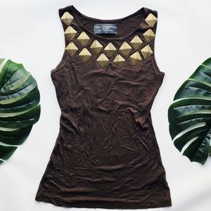 Zara Embellished Tank Top